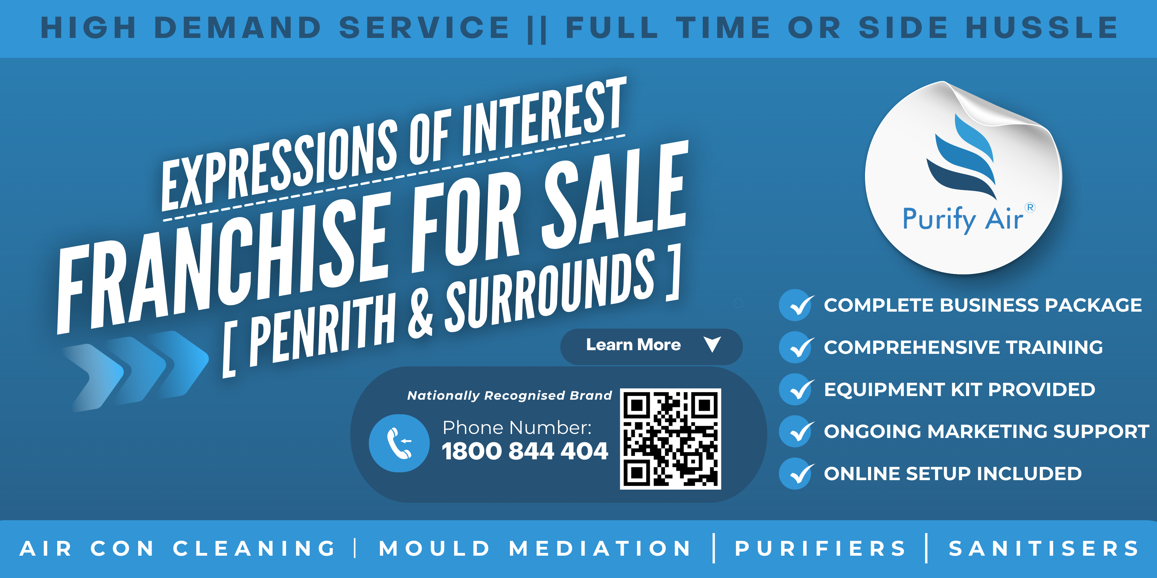 Franchise for sale - Penrith Air Con Cleaning