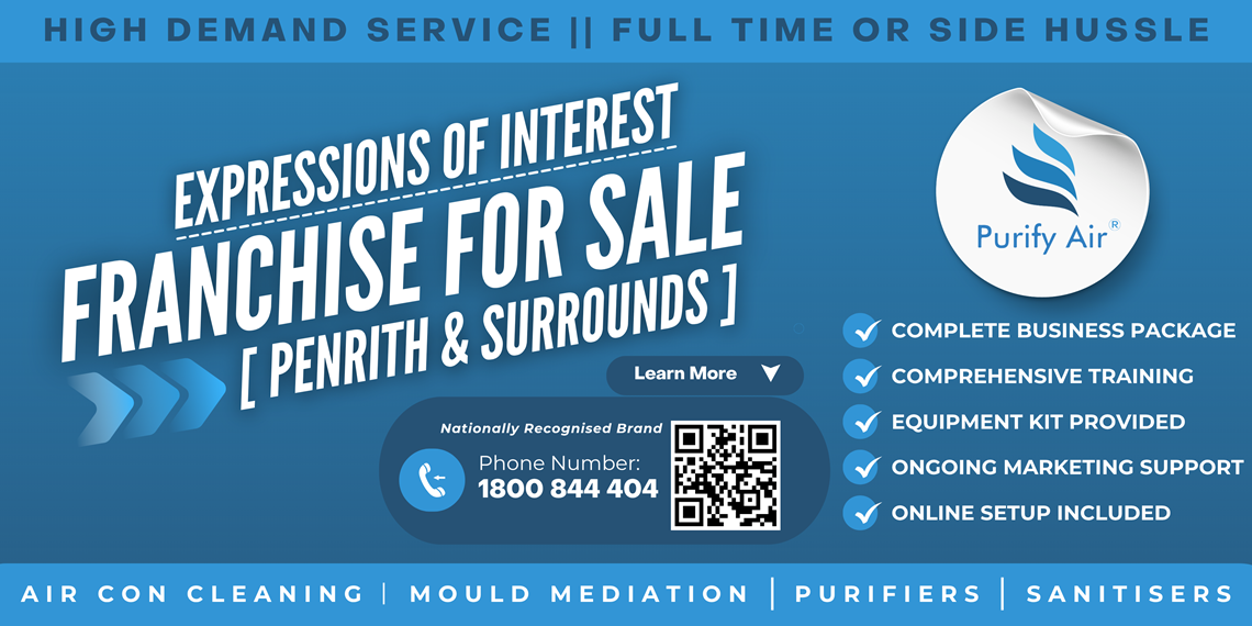 Franchise for sale - Penrith Air Con Cleaning