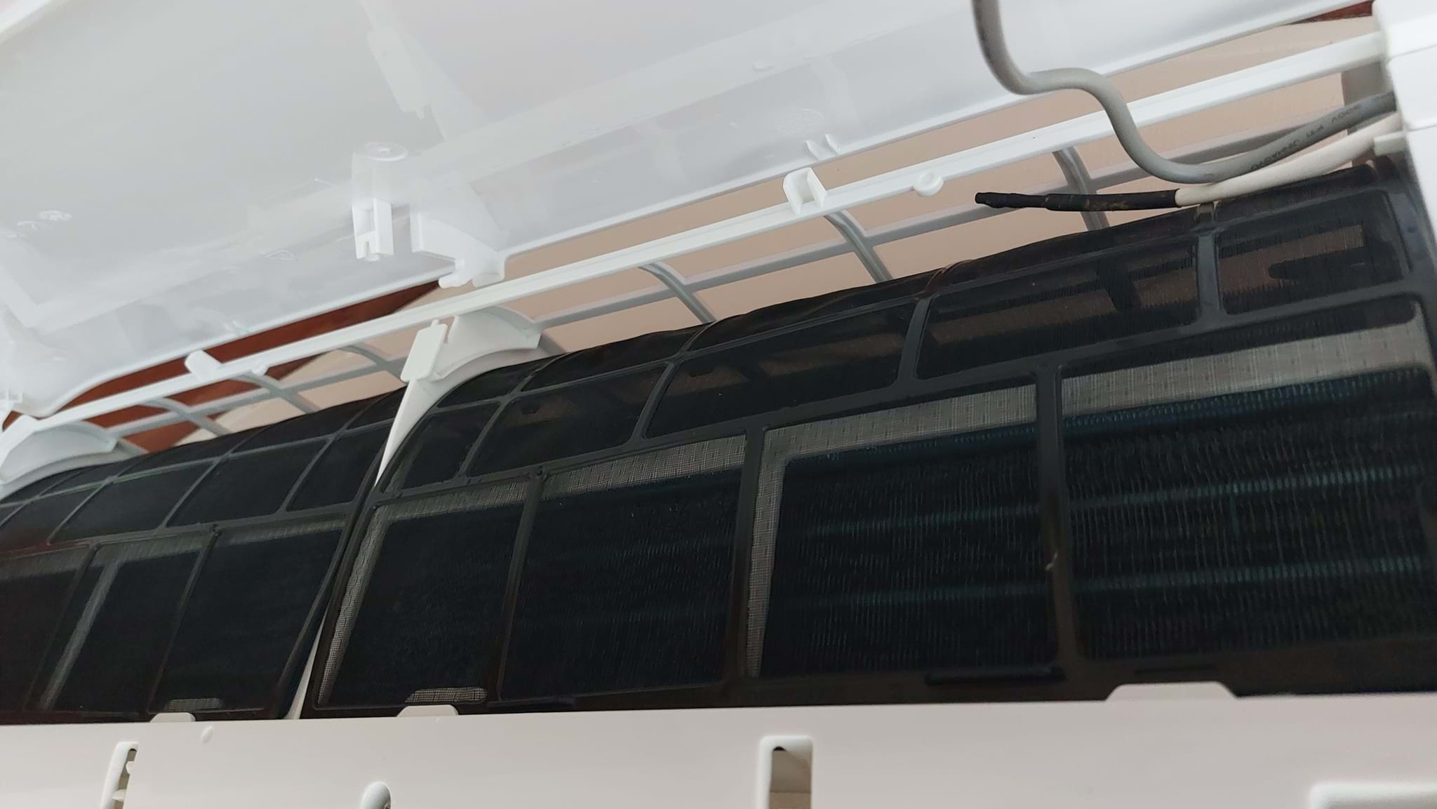 After Photo Of Dirty Split System Air Conditioner