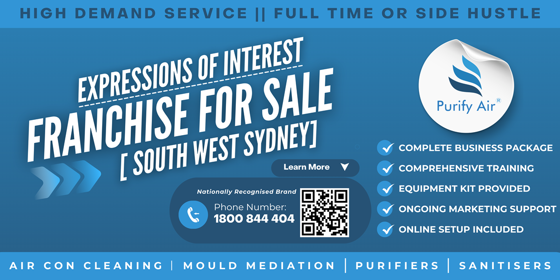 Franchise For Sale - South West Sydney Air Con Cleaning