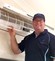 split system air con filter cleaning